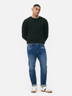 Jeans|Primark Denim-Jeans Mit Geradem Bein Mittelblau