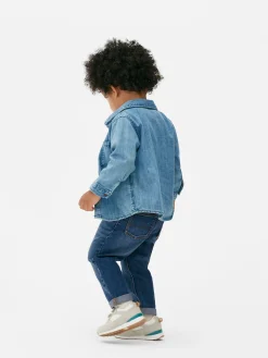 Hosen Und Leggings|Primark Denim-Jeans Mit Umschlag Mittelblau
