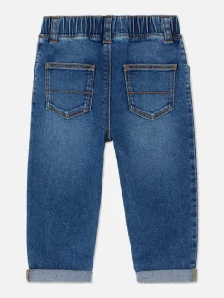 Hosen Und Leggings|Primark Denim-Jeans Mit Umschlag Mittelblau