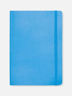 Notizbücher|Primark DIN A5-Notizbuch Mit Kunstledereinband Blau