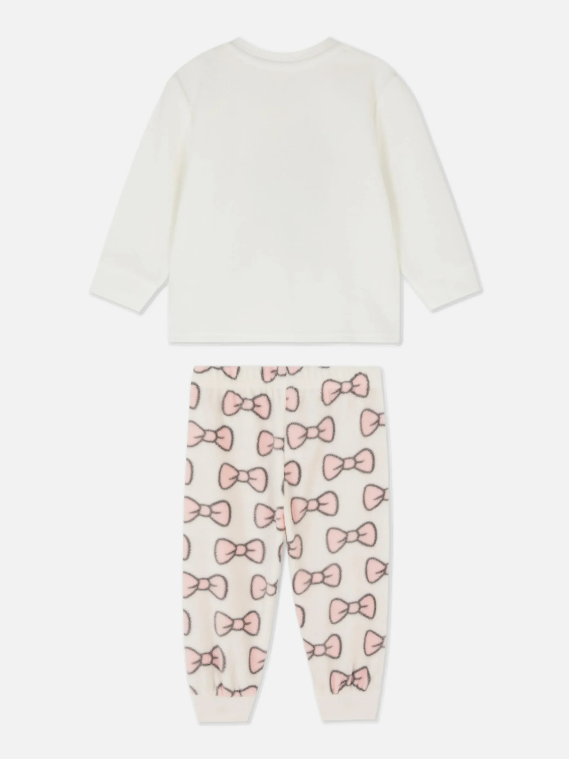 Schlafanzüge Und Nachtwäsche|Primark „Disney Aristocats Marie“ Schlafanzug Aus Fleece Ecrufarben