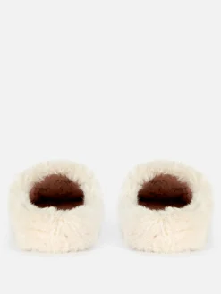 Hausschuhe|Primark „Disney Bambi“ Hausschuhe Aus Kunstfell Beige