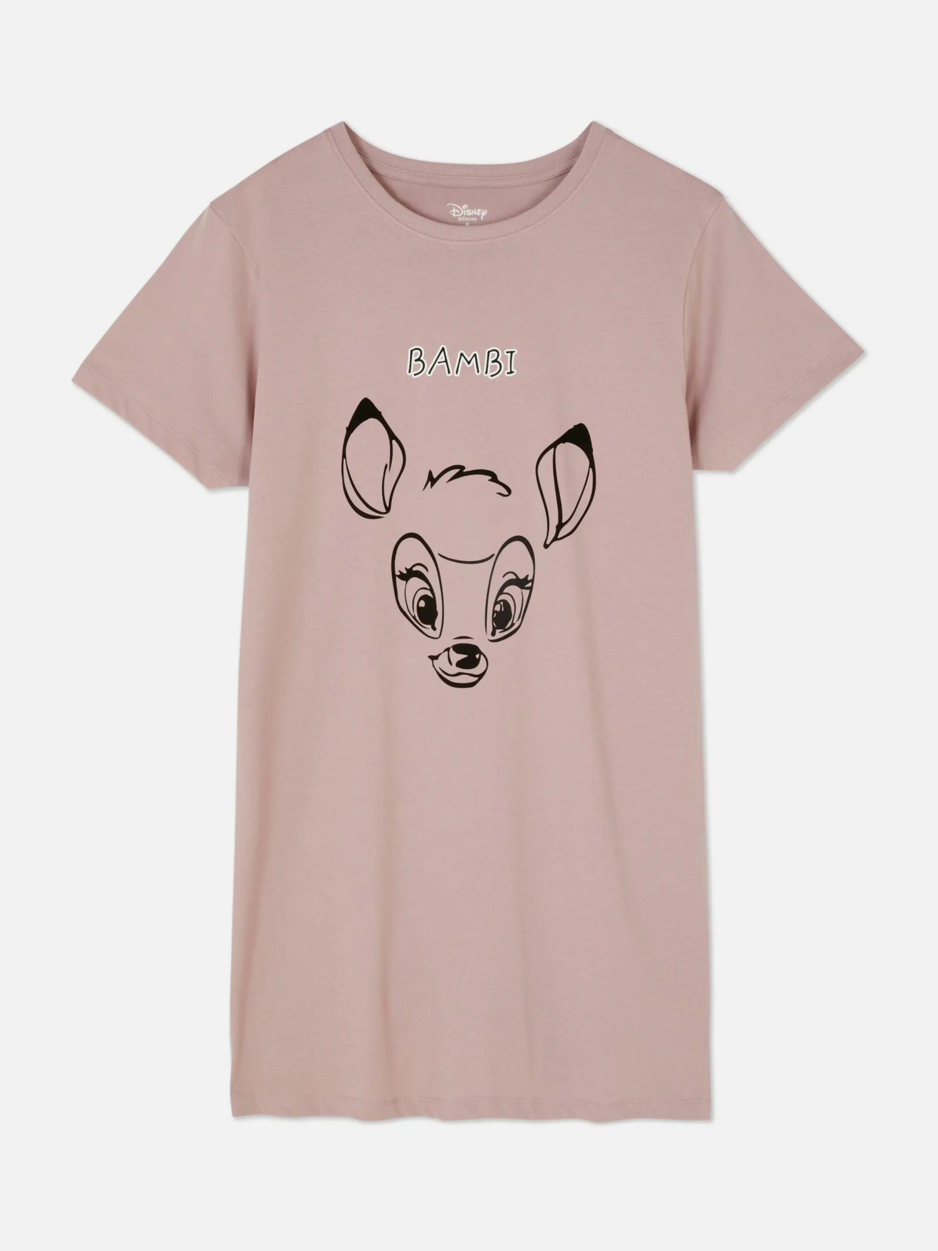 Schlafshirts Und Nachthemden|Primark „Disney Bambi“ Nachthemd Mit Print Mokkafarben