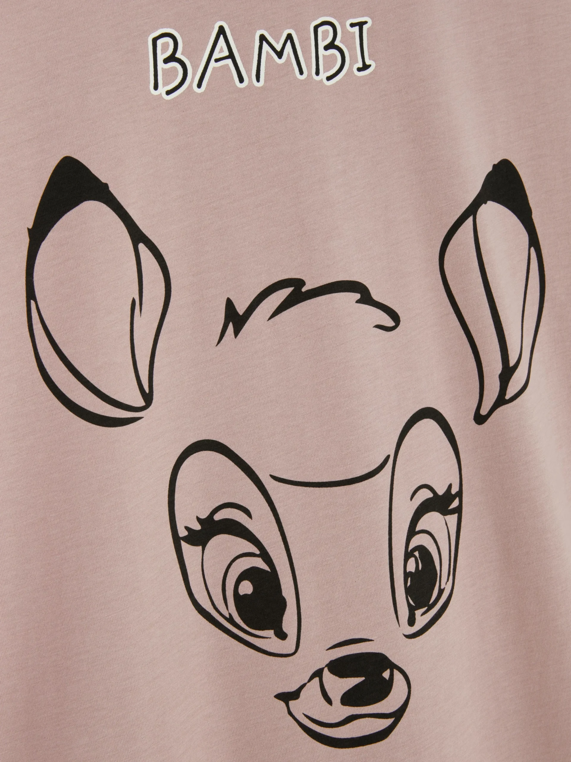 Schlafshirts Und Nachthemden|Primark „Disney Bambi“ Nachthemd Mit Print Mokkafarben