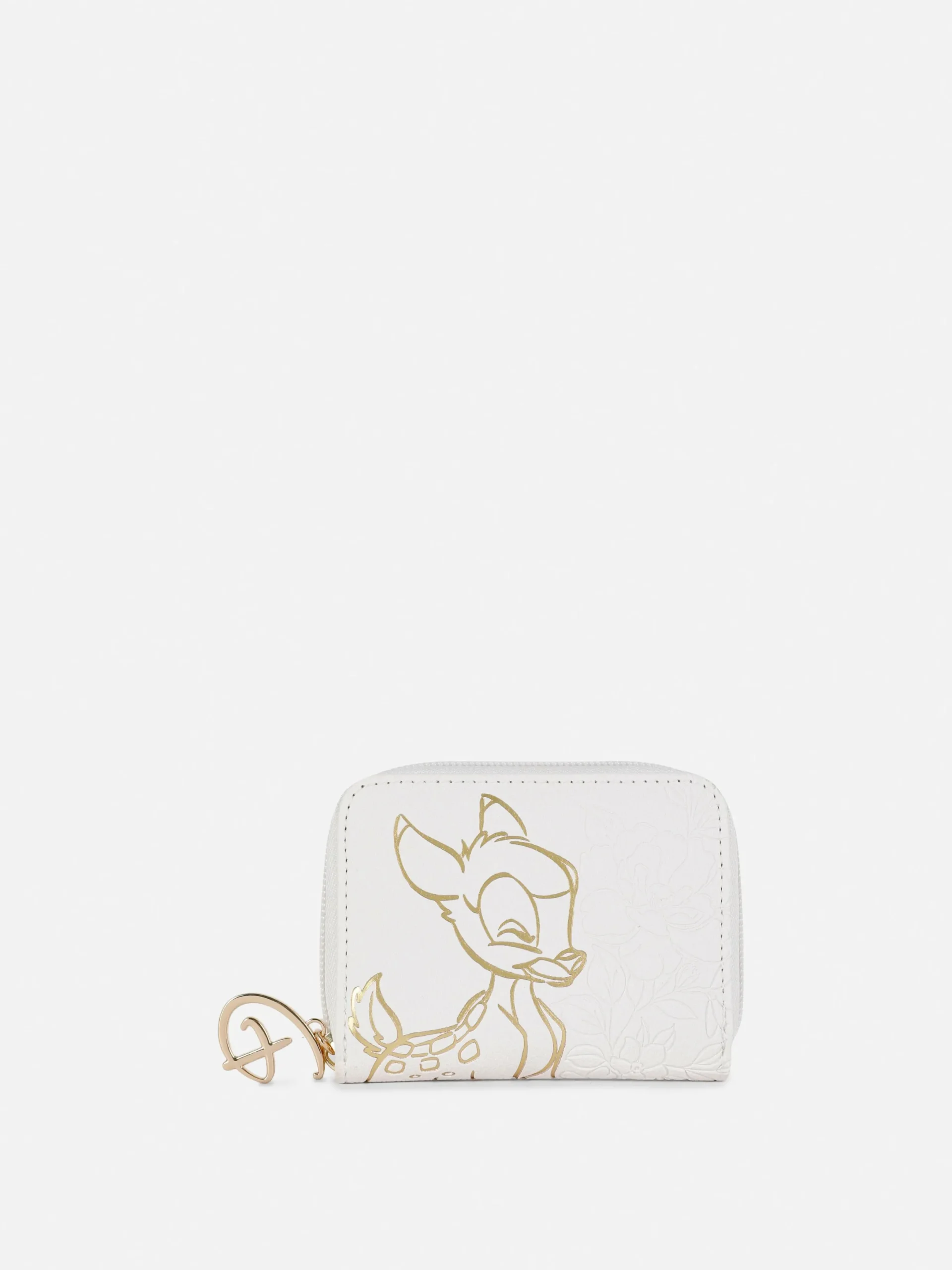 Taschen Und Portemonnaies|Primark „Disney Bambi“ Portemonnaie Mit Goldfarbenen Details Ecrufarben