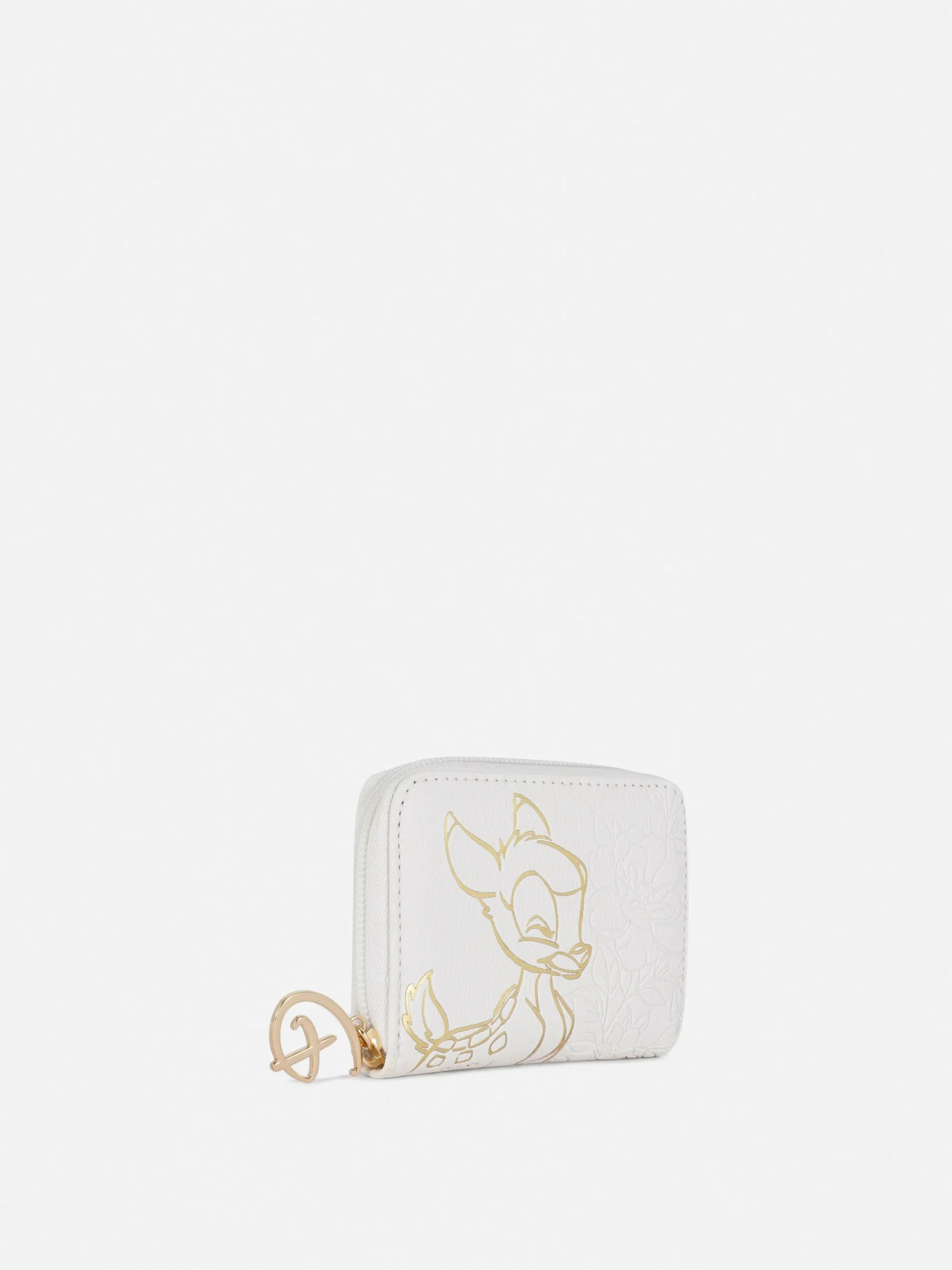 Taschen Und Portemonnaies|Primark „Disney Bambi“ Portemonnaie Mit Goldfarbenen Details Ecrufarben