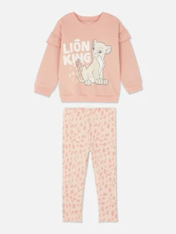 Sets Und Outfits|Primark „Disney Der König Der Löwen Nala“ Rundhalsshirt Und Leggings Rosa
