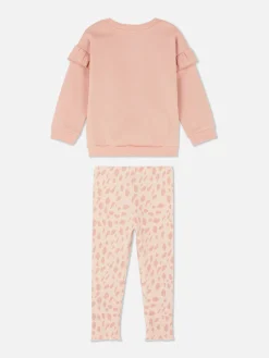 Sets Und Outfits|Primark „Disney Der König Der Löwen Nala“ Rundhalsshirt Und Leggings Rosa