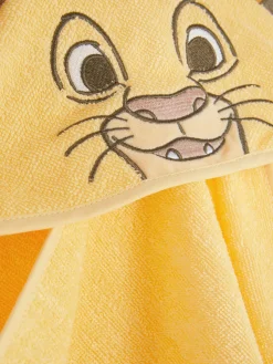 Baden Und Wickeln|Primark „Disney Der König Der Löwen“ Kapuzenhandtuch Zum 30. Jubiläum Senffarben