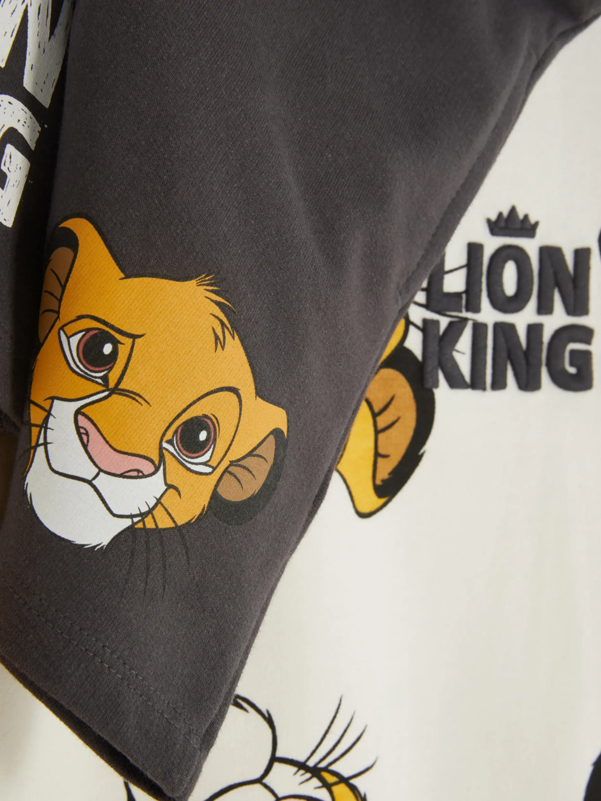 Sets Und Outfits|Primark „Disney Der König Der Löwen“ Sweatshirt Und Shorts Ecrufarben