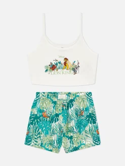 Schlafanzüge|Primark „Disney Der König Der Löwen“ Schlafanzug Zum 30. Jubiläum Grün
