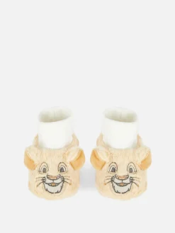 Schuhe|Primark „Disney Der König Der Löwen Simba“ Socken-Hausschuhe Gold
