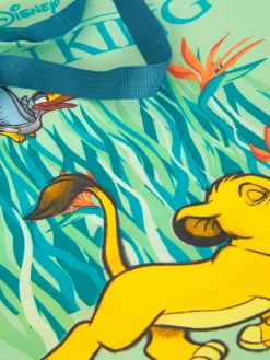 Reiseaccessoires|Primark „Disney Der König Der Löwen“ XL-Tragetasche Grün