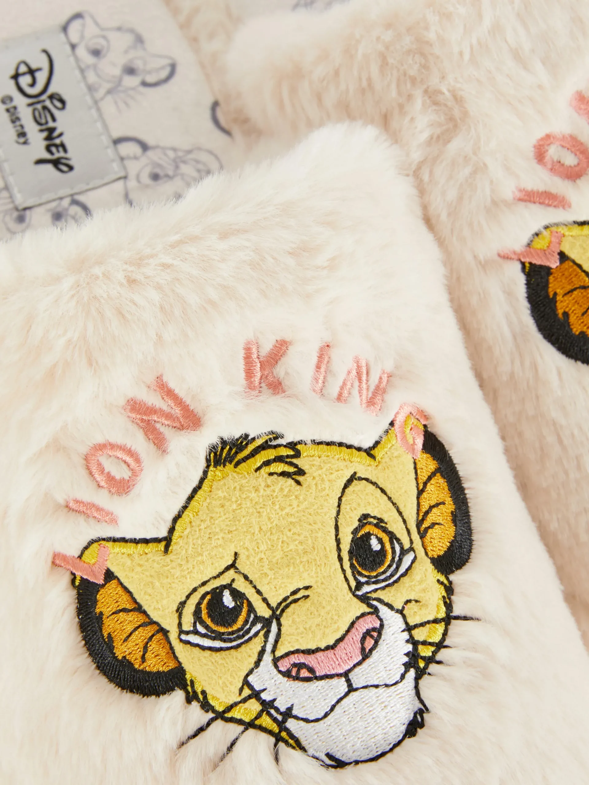 Hausschuhe|Hausschuhe|Primark „Disney Der König Der Löwen“ Hausschuhe Zum 30-jährigen Jubiläum Beige