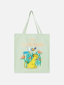 Reiseaccessoires|Primark „Disney Der König Der Löwen“ Canvas-Tasche Zum 30. Jubiläum Grün