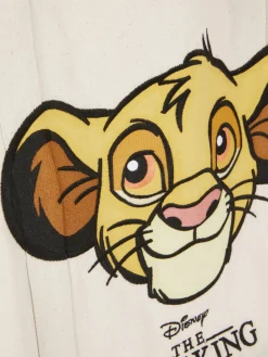 Reiseaccessoires|Primark „Disney Der König Der Löwen“ XL-Canvas-Tasche Naturfarben