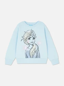 Hoodies Und Sweatshirts|Primark „Disney Die Eiskönigin Elsa“ Rundhals-Sweatshirt Blau
