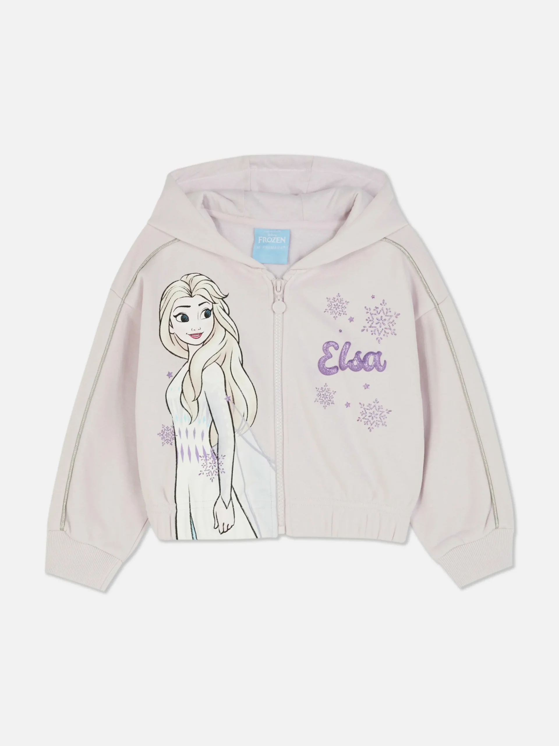 Hoodies Und Sweatshirts|Primark „Disney Die Eiskönigin“ Hoodie Mit Reißverschluss Lilafarben