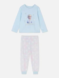 Schlafanzüge Und Nachtwäsche|Primark „Disney Frozen“ Schlafanzug Aus Minkystoff Blau