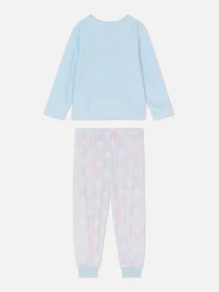 Schlafanzüge Und Nachtwäsche|Primark „Disney Frozen“ Schlafanzug Aus Minkystoff Blau