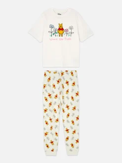Schlafanzüge|Primark „Disney“ Jersey-Schlafanzug Mit Print Cremefarben hell