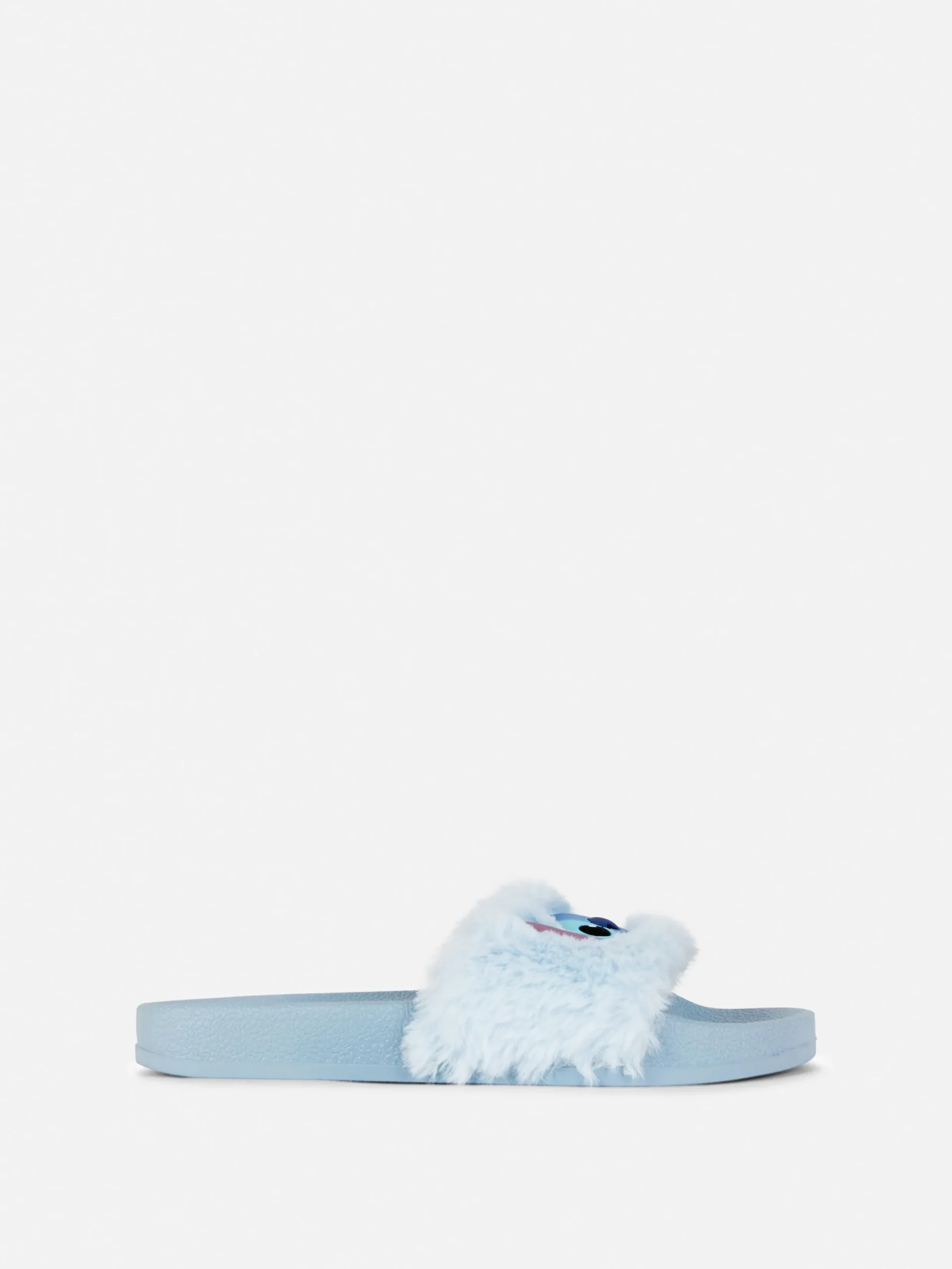 Sandalen Und Flipflops|Primark „Disney Lilo & Stitch“ Badesandalen Aus Kunstfell Blau