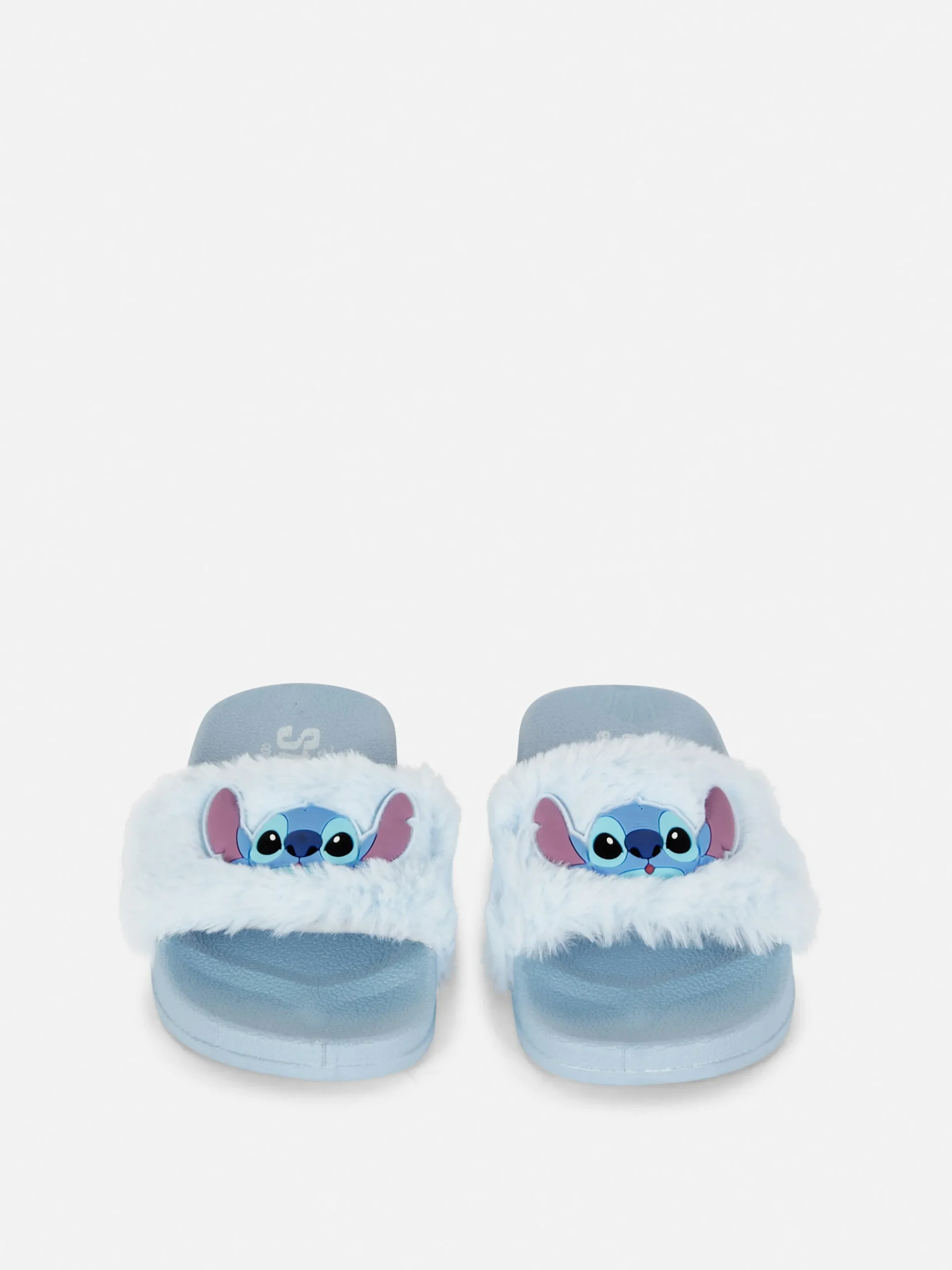 Sandalen Und Flipflops|Primark „Disney Lilo & Stitch“ Badesandalen Aus Kunstfell Blau