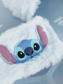 Sandalen Und Flipflops|Primark „Disney Lilo & Stitch“ Badesandalen Aus Kunstfell Blau