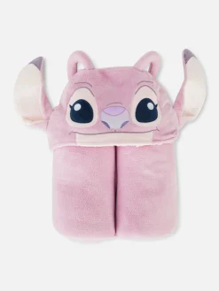 Bettwäsche Und Decken|Primark „Disney Lilo & Stitch Engel“ Überwurf Mit Kapuze Rosa