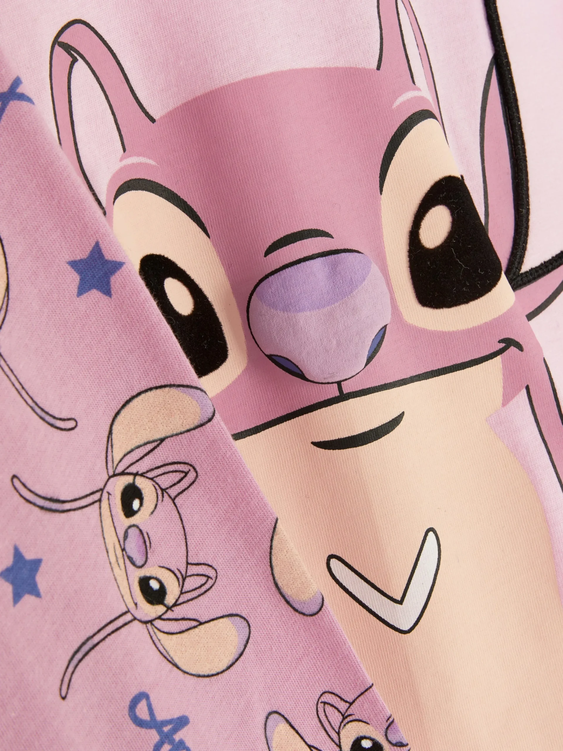 Schlafanzüge Und Nachtwäsche|Primark „Disney Lilo & Stitch Engel“ Schlafanzug Rosa