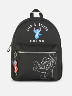 Taschen Und Portemonnaies|Primark „Disney Lilo & Stitch“ Rucksack Mit Vordertasche Schwarz