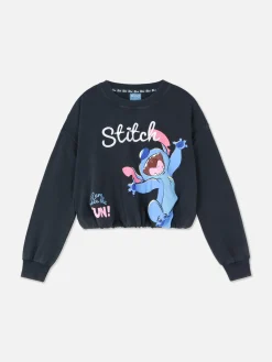 Hoodies Und Sweatshirts|Primark „Disney Lilo & Stitch“ Sweatshirt Mit Grafik Anthrazitfarben