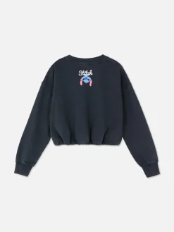 Hoodies Und Sweatshirts|Primark „Disney Lilo & Stitch“ Sweatshirt Mit Grafik Anthrazitfarben