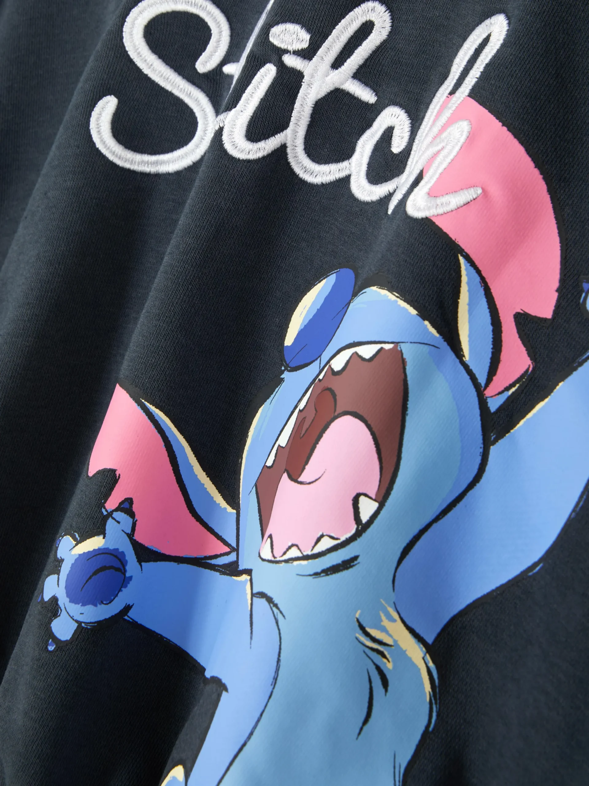 Hoodies Und Sweatshirts|Primark „Disney Lilo & Stitch“ Sweatshirt Mit Grafik Anthrazitfarben