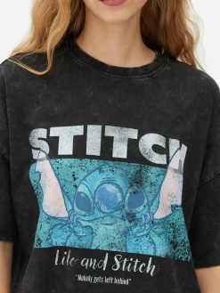 Kleider|Primark „Disney Lilo & Stitch“ T-Shirt-Kleid Anthrazitfarben
