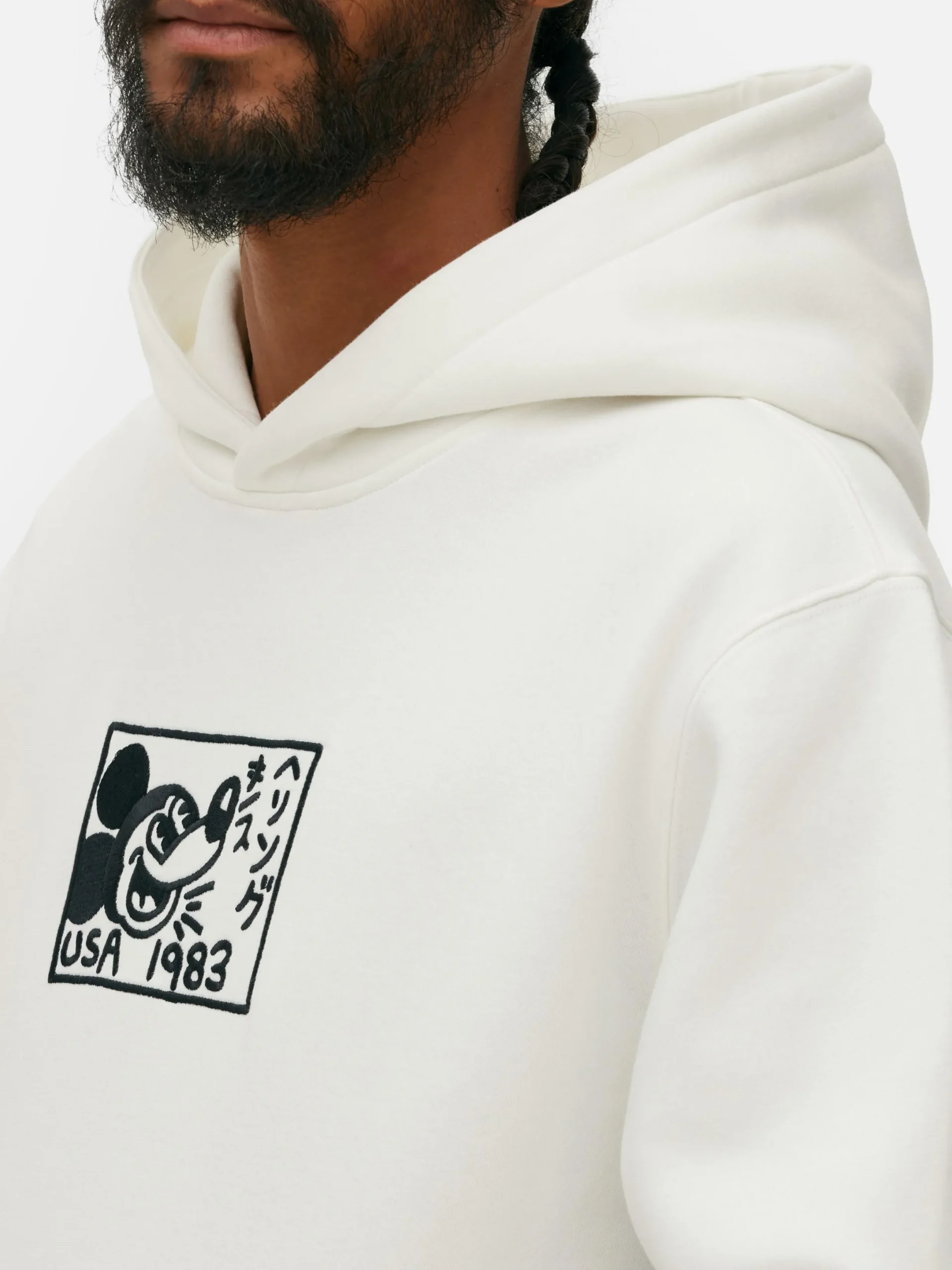 Grafik-T-Shirts Und -Sweatshirts|Hoodies Und Sweatshirts|Primark „Disney Mickey Maus“ Hoodie Ecrufarben