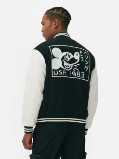Jacken Und Mäntel|Primark „Disney Mickey Maus X Keith Haring“ College-Jacke Schwarz