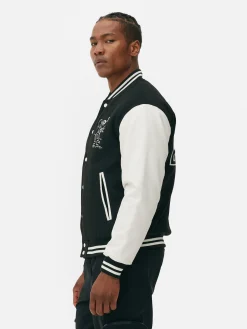 Jacken Und Mäntel|Primark „Disney Mickey Maus X Keith Haring“ College-Jacke Schwarz