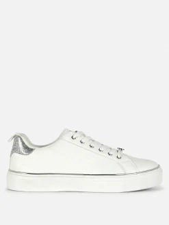 Sneakers|Primark „Disney Micky Maus“ Low-Top-Sneaker Weiß