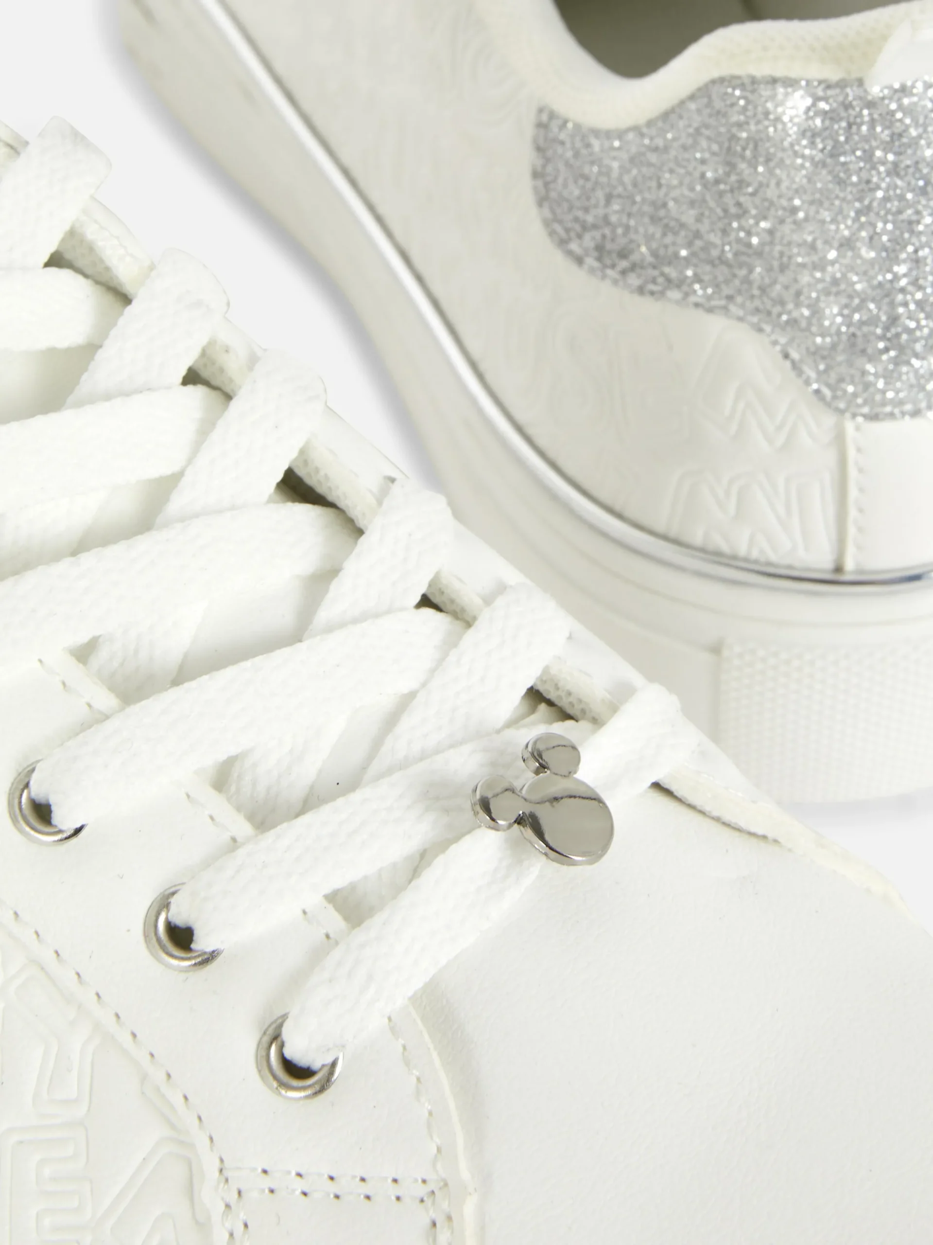 Sneakers|Primark „Disney Micky Maus“ Low-Top-Sneaker Weiß