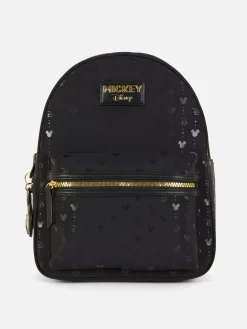 Taschen Und Portemonnaies|Primark „Disney Micky Maus“ Rucksack Mit Monogramm Schwarz