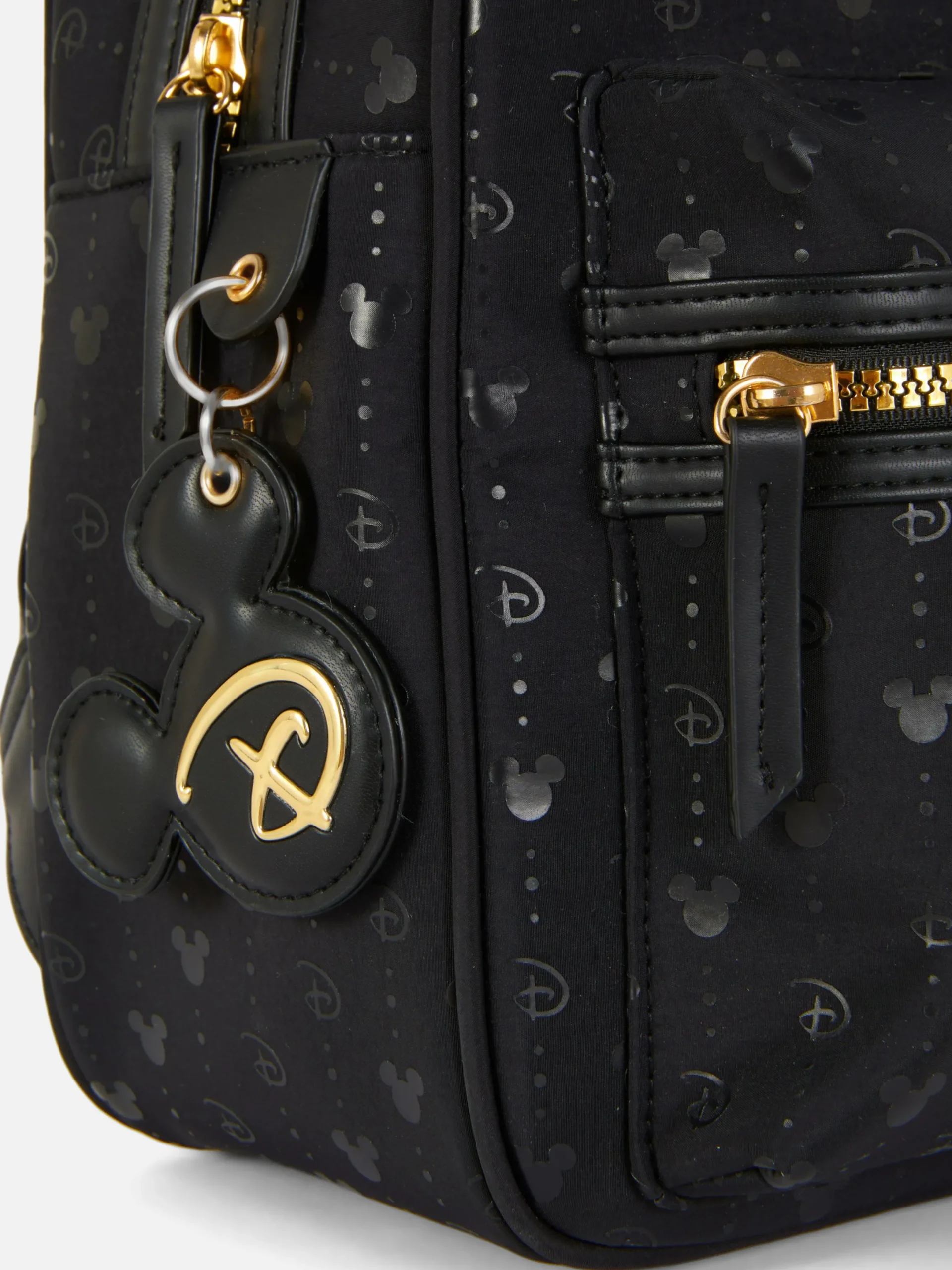 Taschen Und Portemonnaies|Primark „Disney Micky Maus“ Rucksack Mit Monogramm Schwarz