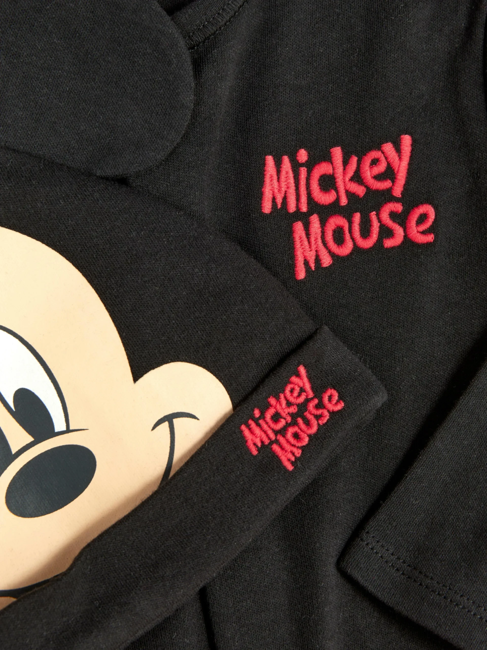 Sets Und Outfits|Babygirls Und Strampler|Primark „Disney Micky Maus“ Schlafanzug Und Mütze Im Set Rot