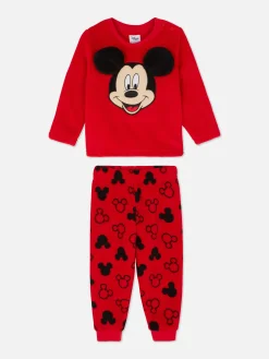Schlafanzüge Und Nachtwäsche|Primark „Disney Micky Maus“ Schlafanzug Aus Fleece Rot