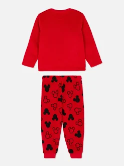 Schlafanzüge Und Nachtwäsche|Primark „Disney Micky Maus“ Schlafanzug Aus Fleece Rot