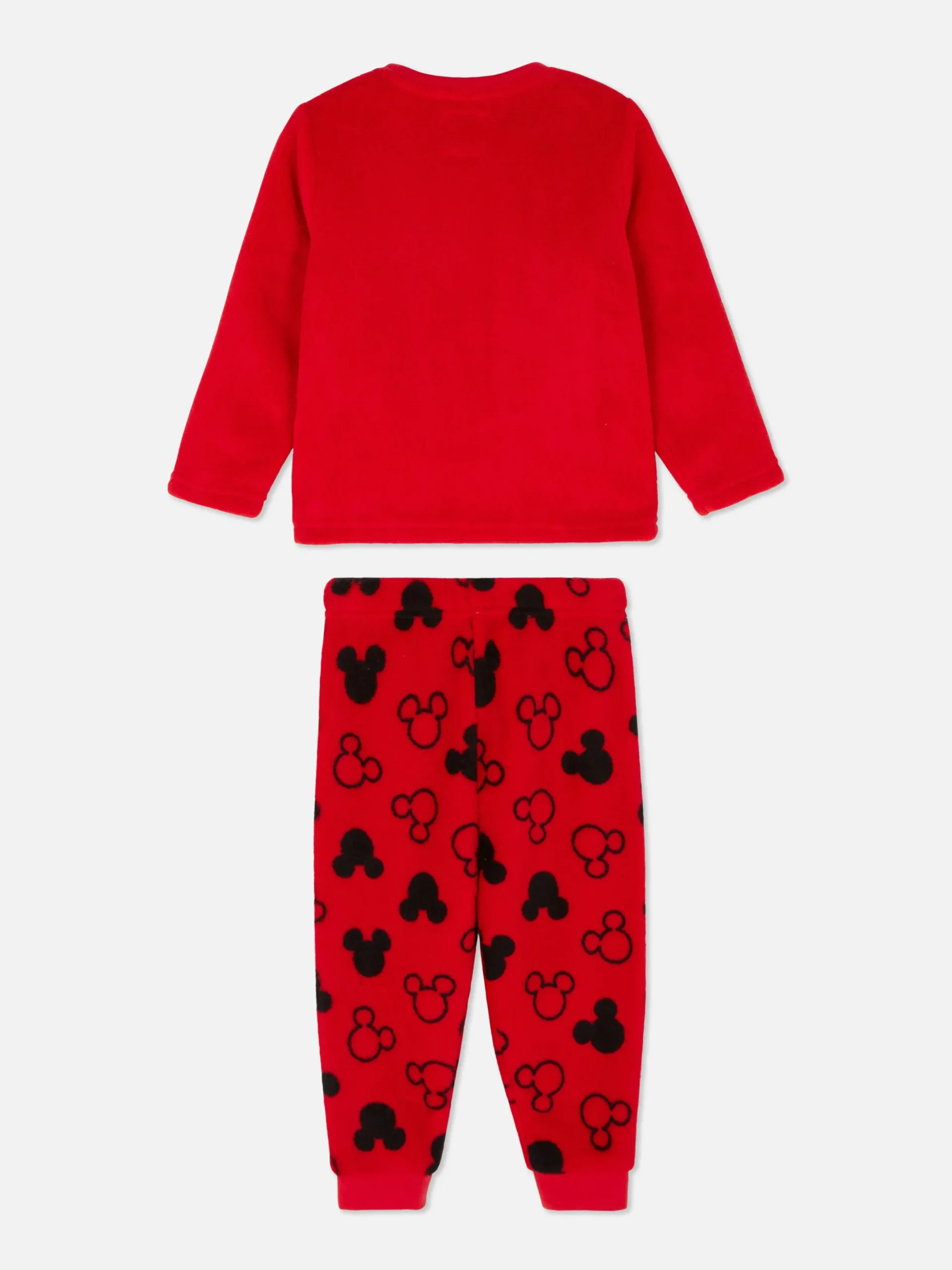 Schlafanzüge Und Nachtwäsche|Primark „Disney Micky Maus“ Schlafanzug Aus Fleece Rot