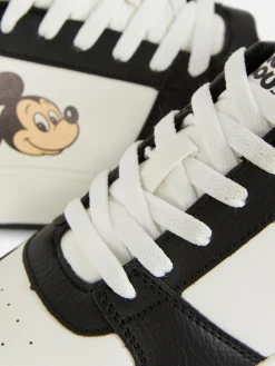 Sneakers|Primark „Disney Micky Maus“ Sneaker In Blockfarben Schwarz
