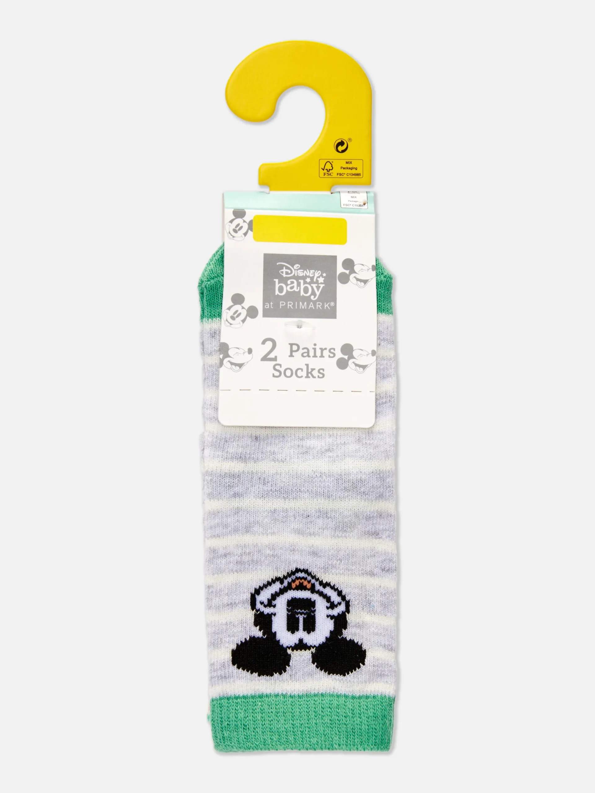 Socken Und Strumpfhosen|Primark „Disney Micky Maus“ Socken, 2er-Pack Grün