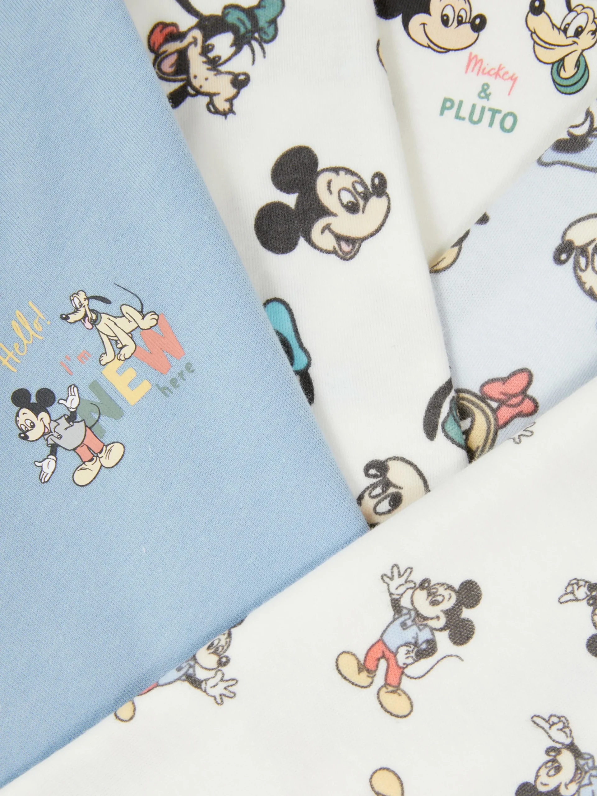Bodys Und Westen|Primark „Disney Micky Maus Und Freunde“ Bodys, 5er-Pack Blau