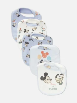 Füttern Und Abstillen|Primark „Disney Micky Maus Und Freunde“ Lätzchen, 5er-Pack Blau
